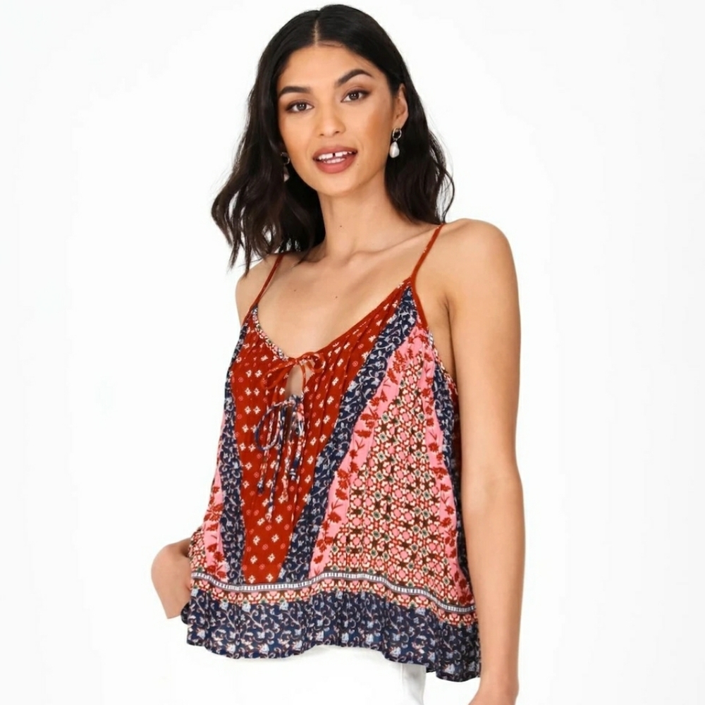 Patrons Of Peace Multi Color Print Tank